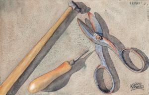 Assorted Tools Painting